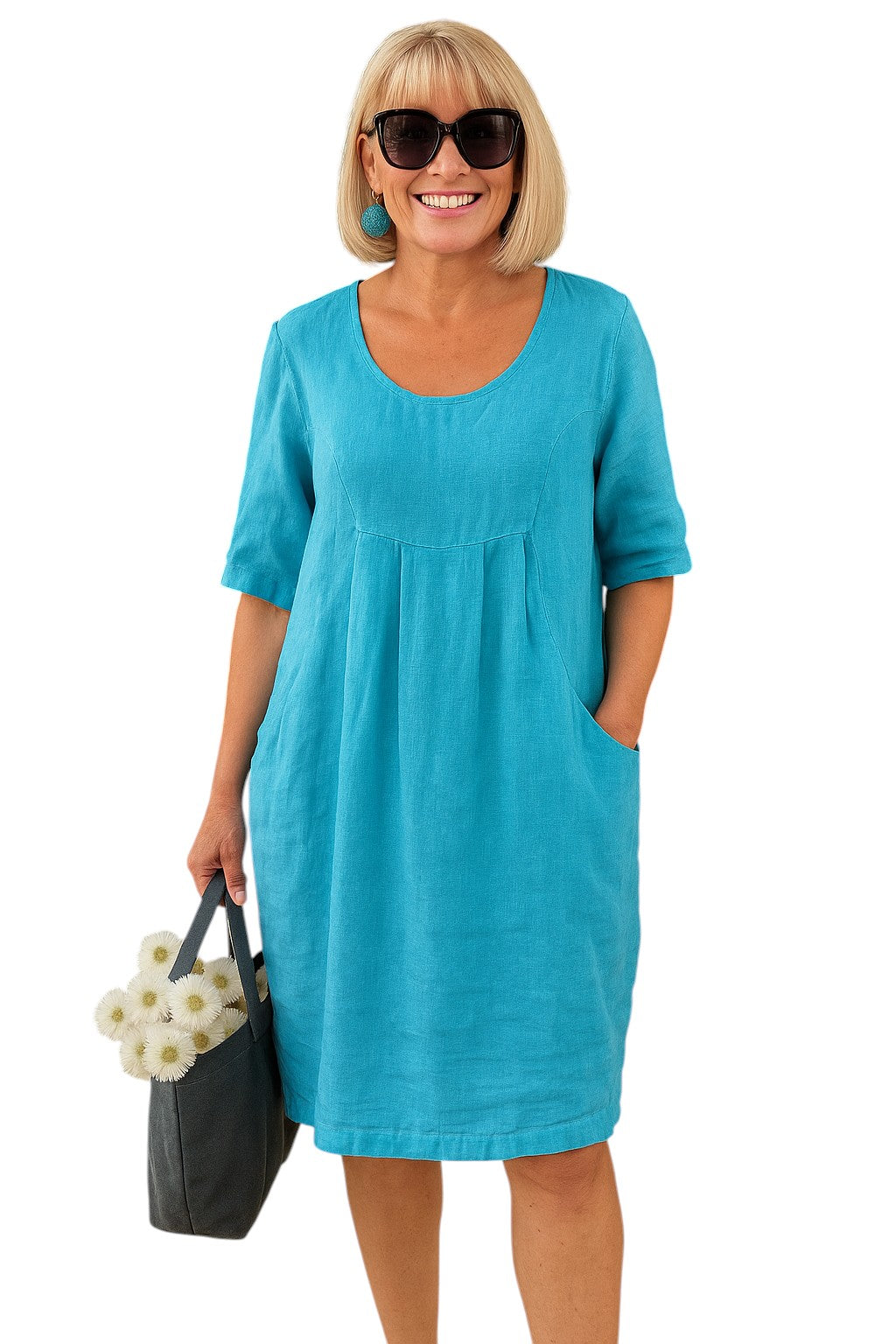 Dorothy – Breathable Women’s Cotton-Linen Summer Dress