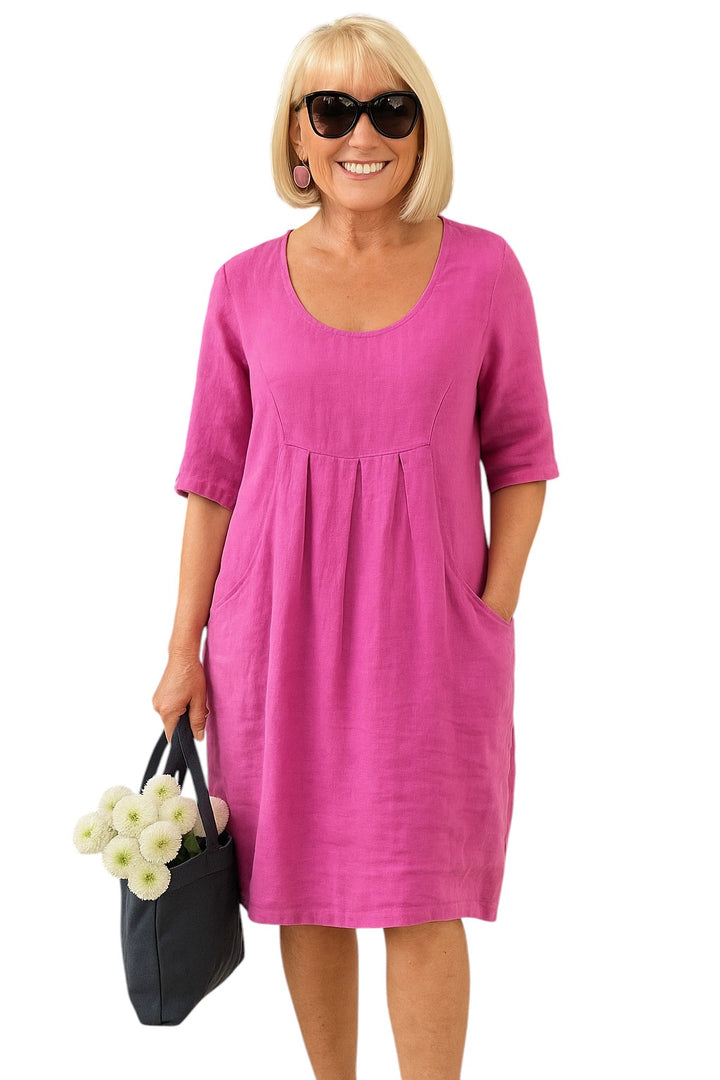 Dorothy – Breathable Women’s Cotton-Linen Summer Dress