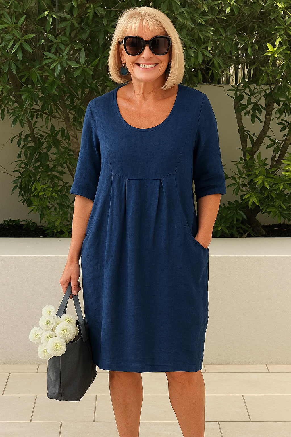 Dorothy – Breathable Women’s Cotton-Linen Summer Dress