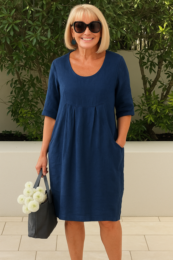 Dorothy – Breathable Women’s Cotton-Linen Summer Dress