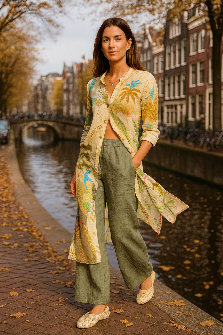 Chiara – Lightweight Women’s Linen Summer Set