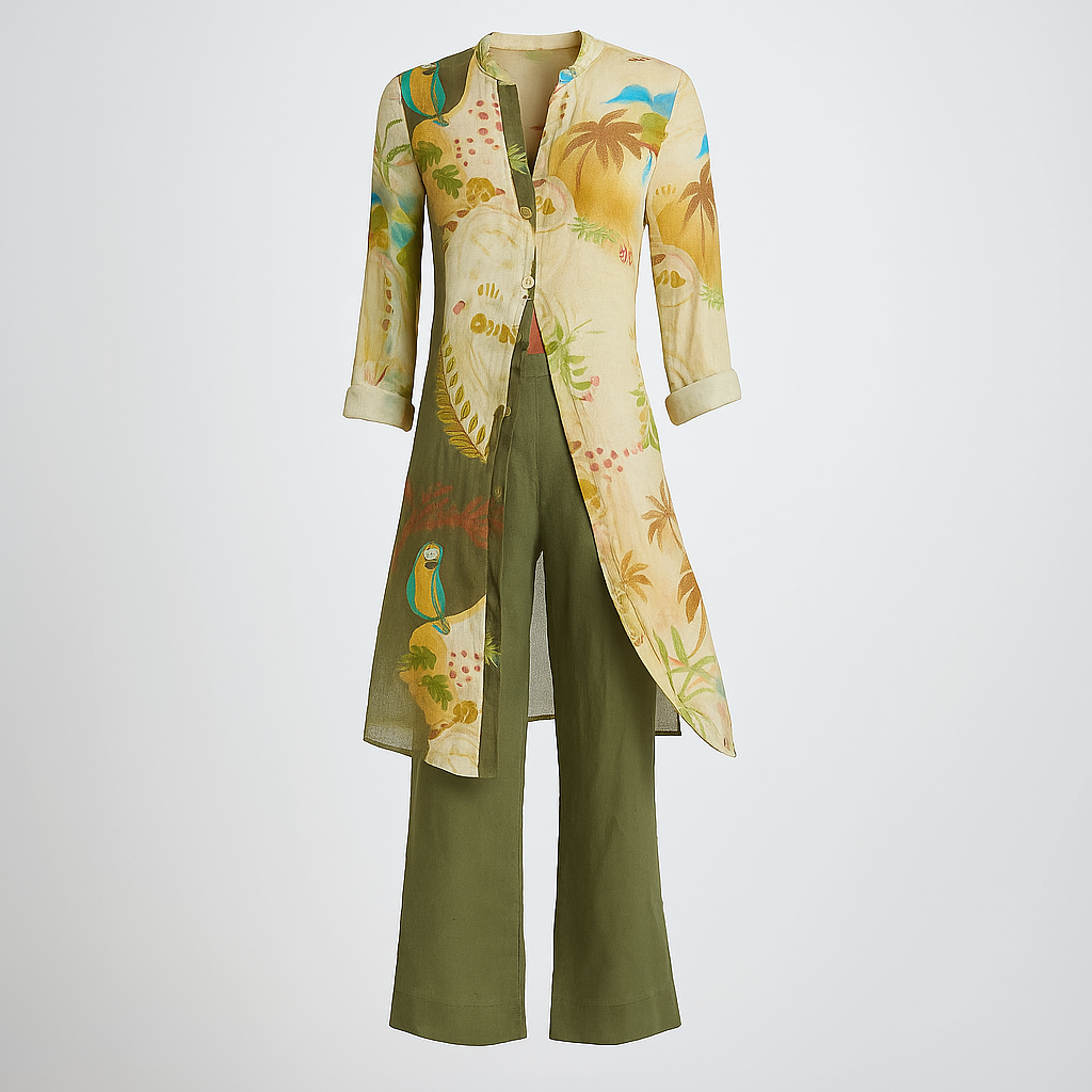 Chiara – Lightweight Women’s Linen Summer Set