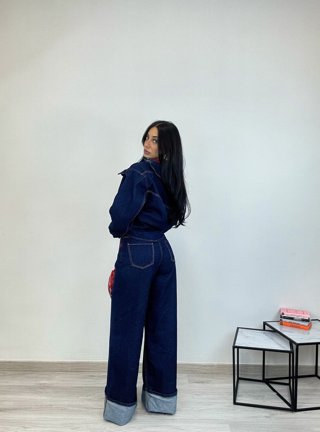 Gianna – Vintage-Inspired Women’s Denim Jacket & Jeans Set