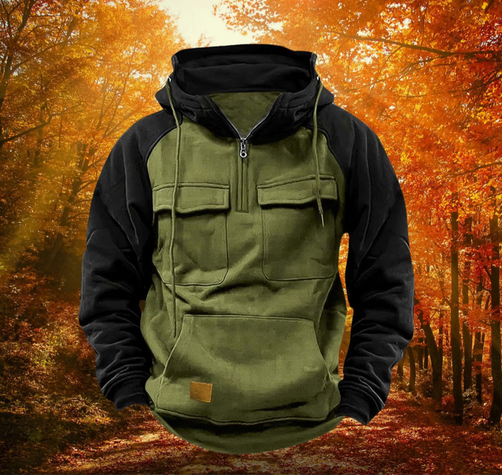 Mike – Two-Tone Men’s Winter Hoodie