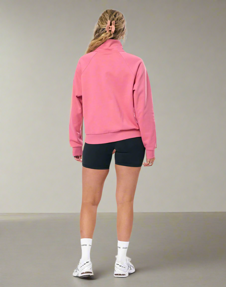 Avery – Women’s Clubhouse Quarter Zip in Pink
