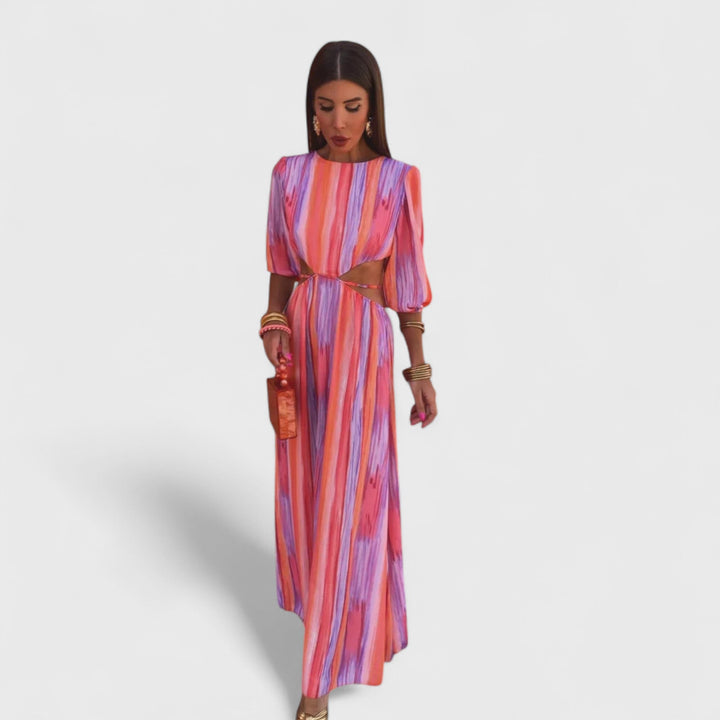 Nicole – Flowing Women’s Open-Back Summer Dress