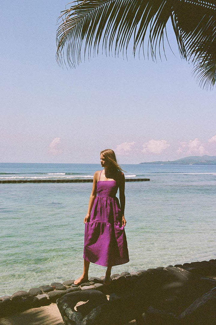 Addison – Breezy Linen-Cotton Women’s Summer Dress
