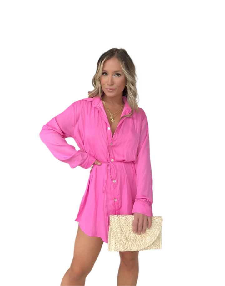 Avery – Chic Satin Women’s Romper Dress