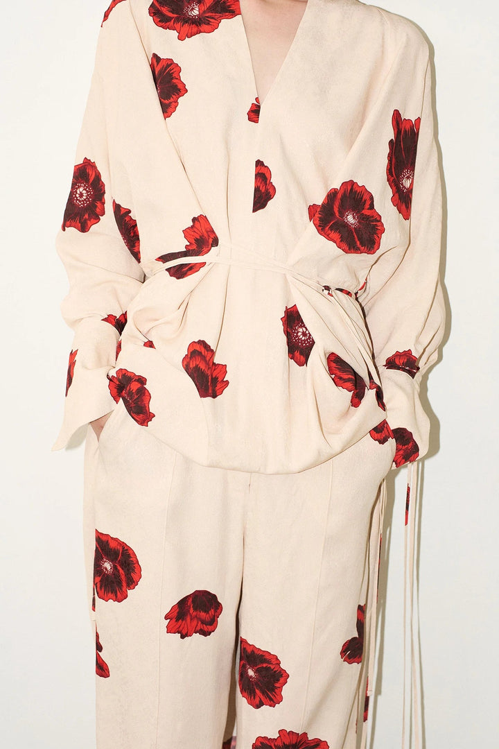 Clara – Women’s Kimono-Inspired Floral Dress