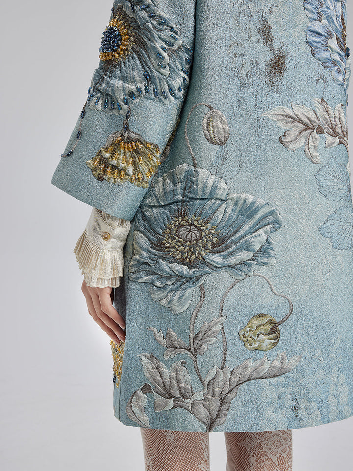 Luciana – Handcrafted 3D Floral Beaded Women’s Jacket