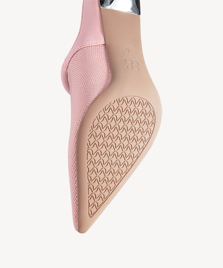 Julie – Sleek Pointed Toe Women’s Heeled Mules