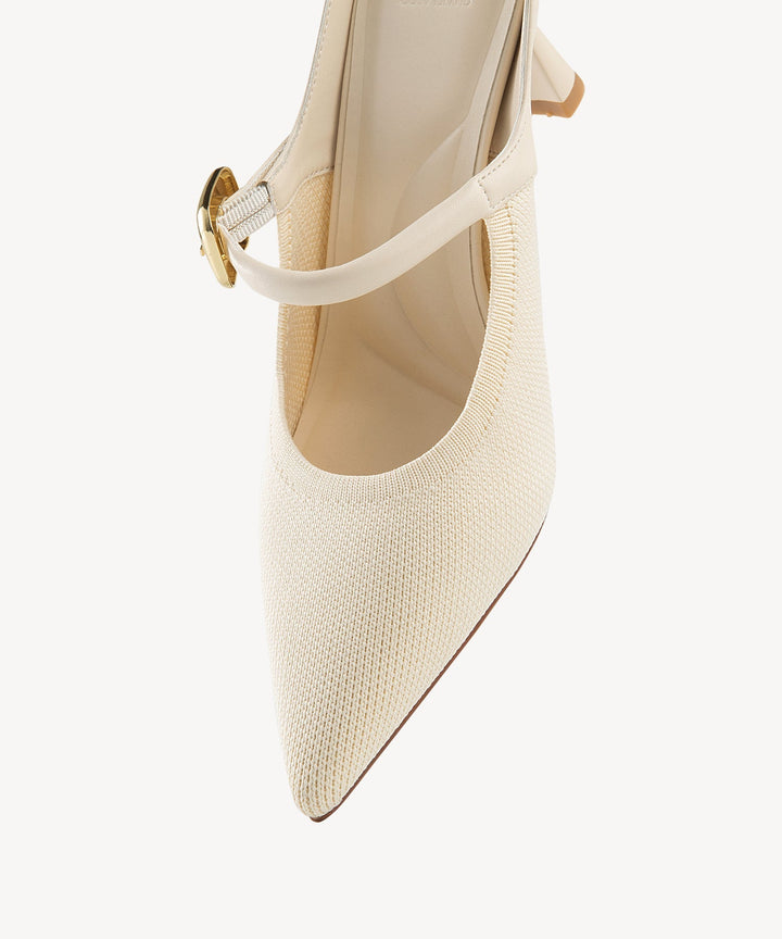 Julie – Sleek Pointed Toe Women’s Heeled Mules