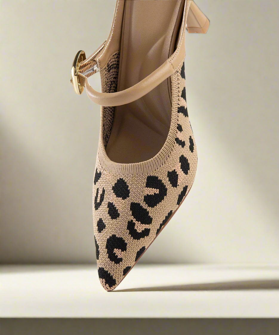 Julie – Sleek Pointed Toe Women’s Heeled Mules