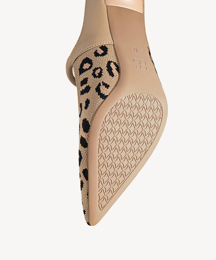 Julie – Sleek Pointed Toe Women’s Heeled Mules