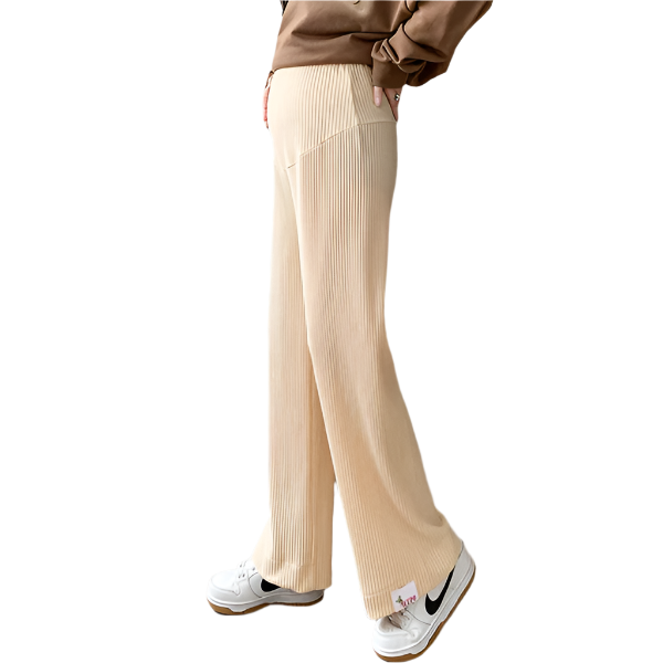 Emma – Ribbed Knit Maternity Pants for Women