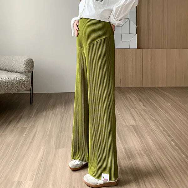 Emma – Ribbed Knit Maternity Pants for Women