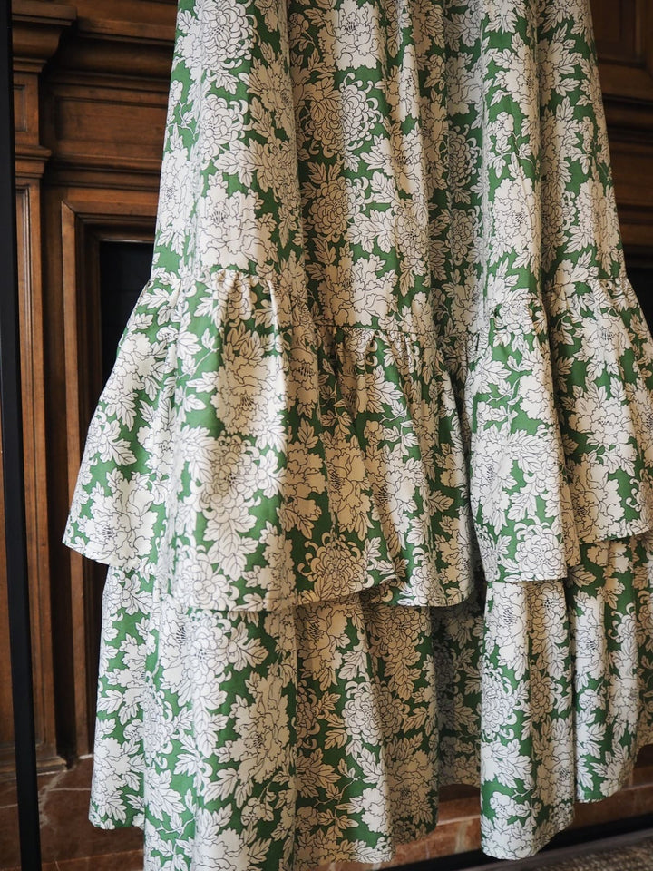 Jacquelyn – Women’s Green Lea Long Skirt