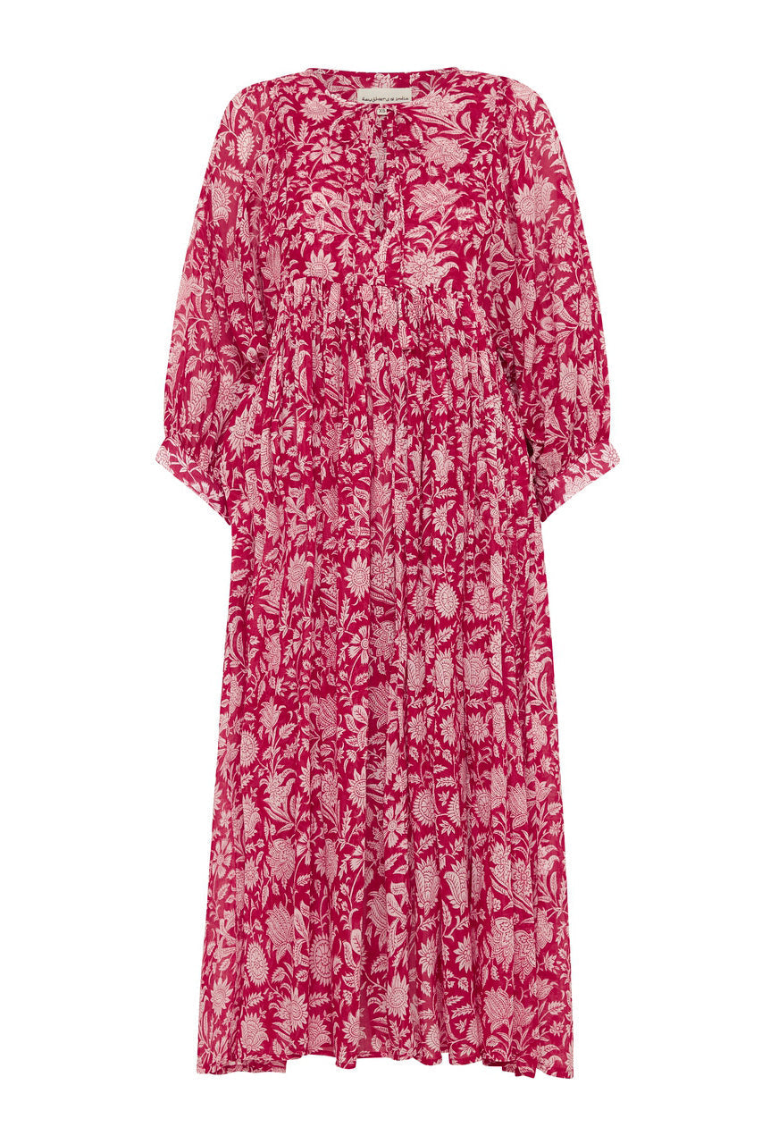 Erika – Romantic Sleeved Women’s Flowy Dress