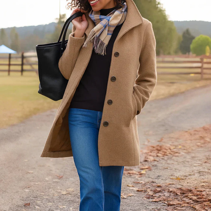 Trissha – Women’s Transitional Button Coat