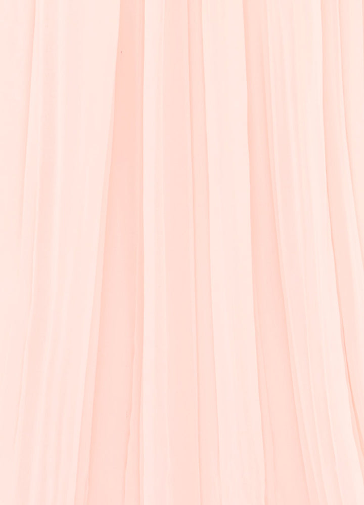 Georgia – Women's Draped Floor-Length Dress