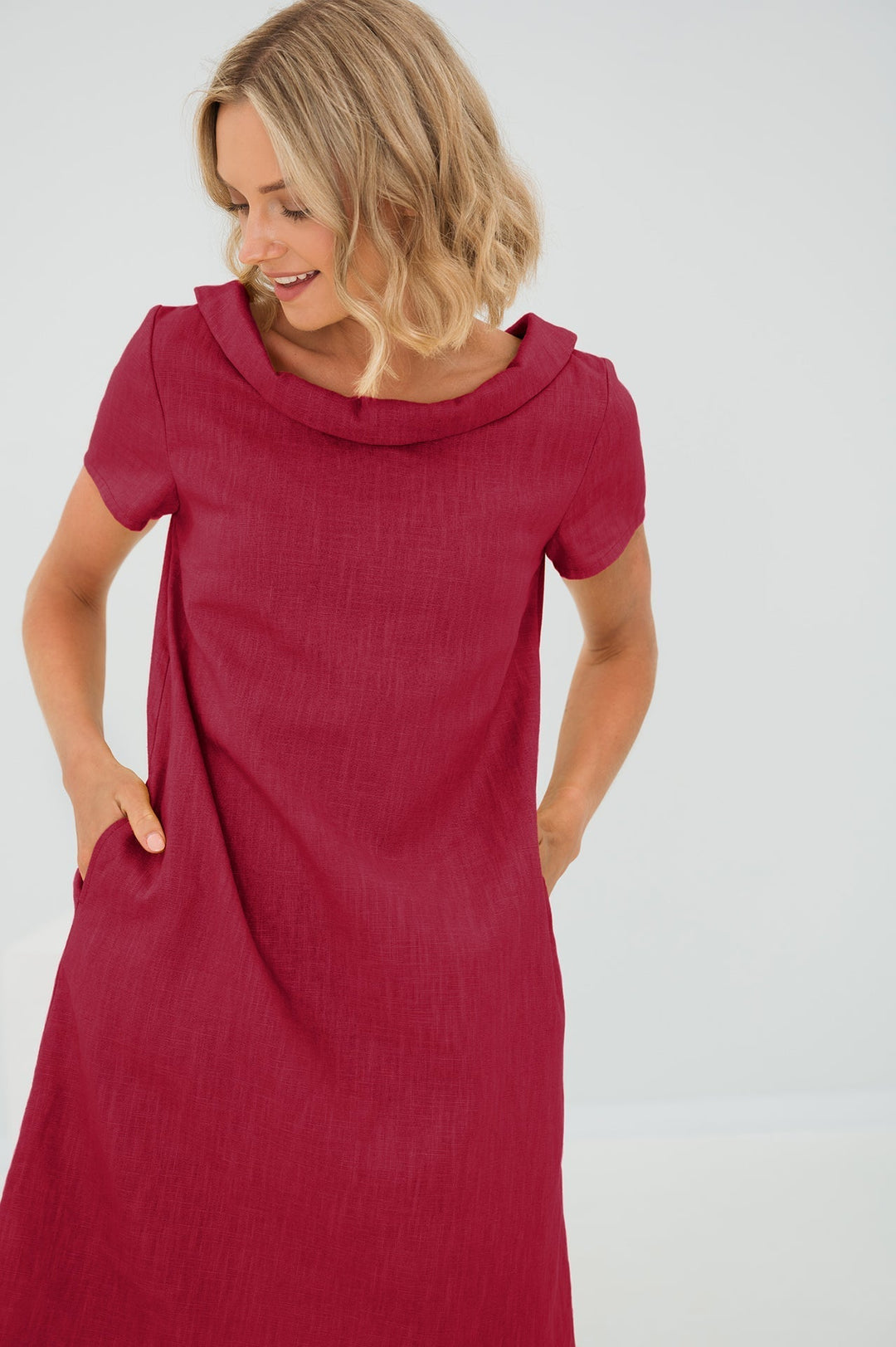 Catherine – Breezy A-Line Women’s Pocket Dress