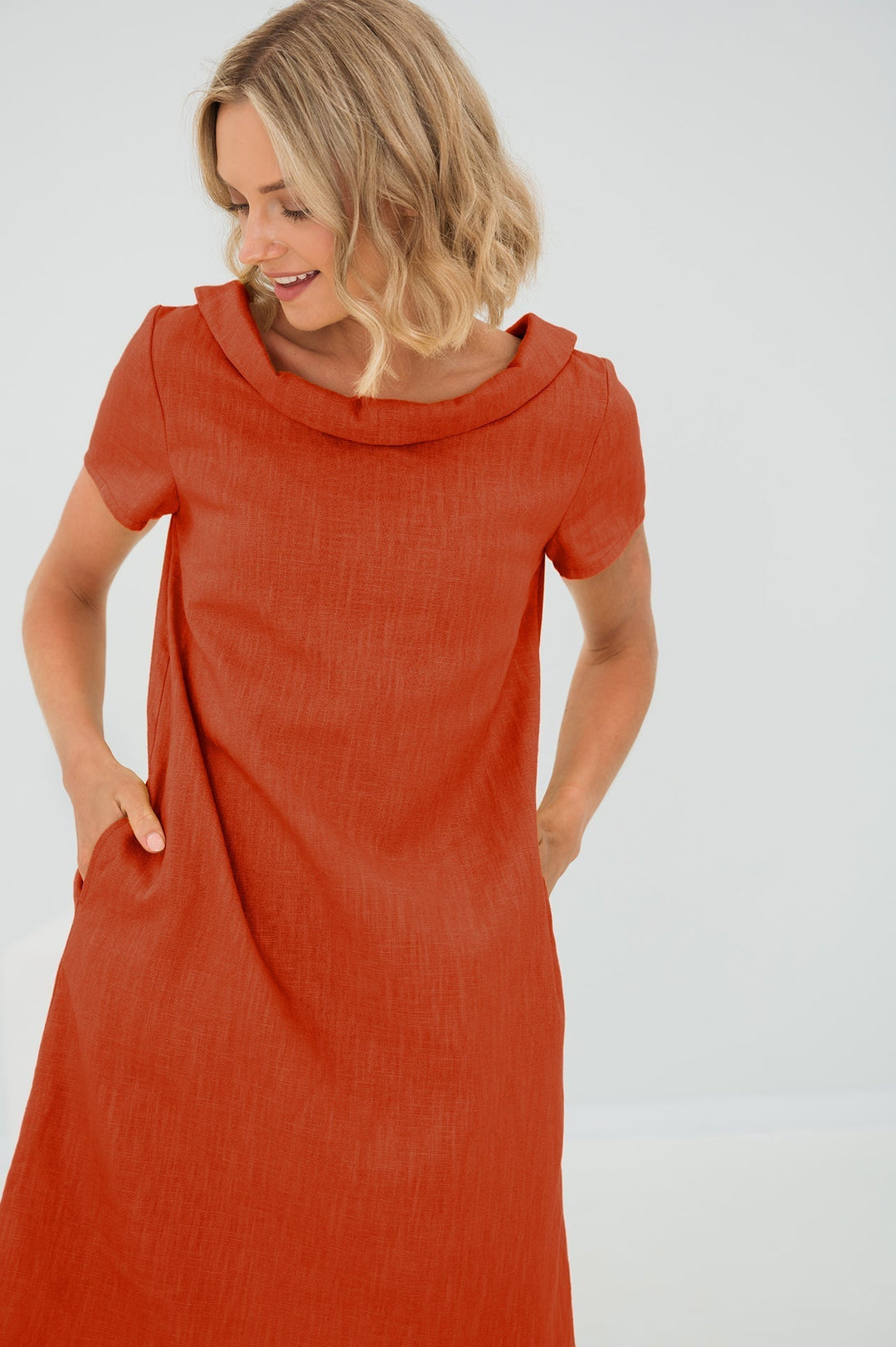 Catherine – Breezy A-Line Women’s Pocket Dress