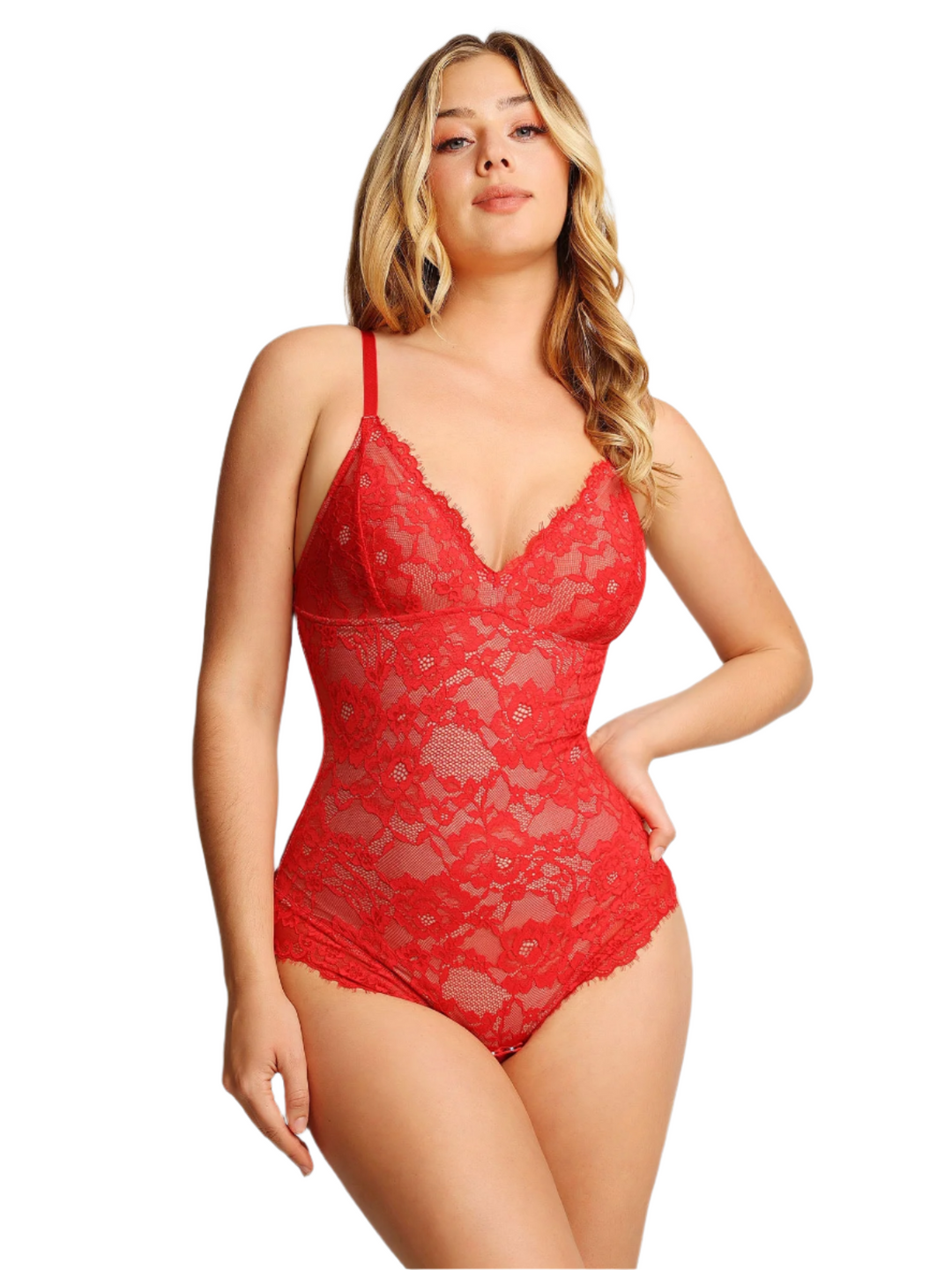 Céleste – Full Lace Shaping Bodysuit for Women