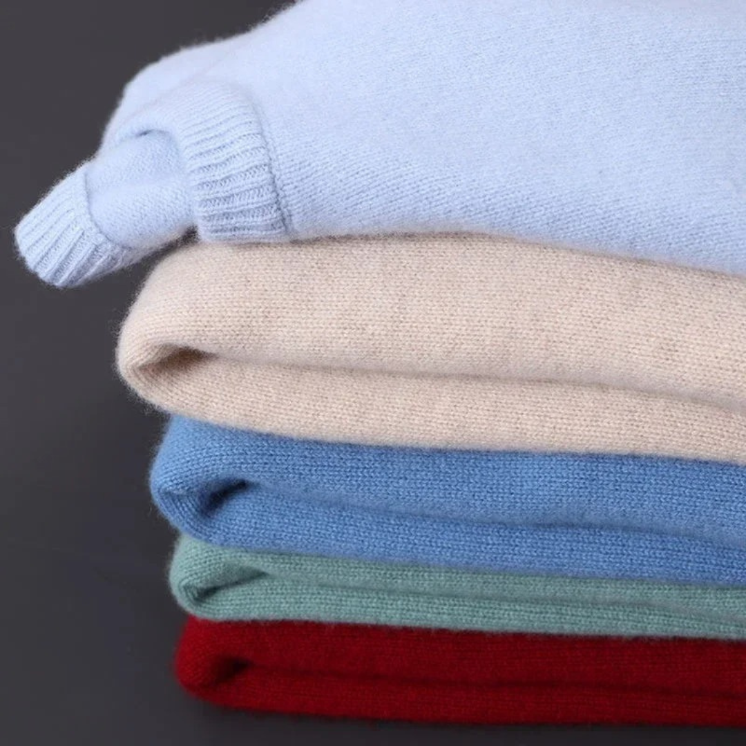 Enrique – Luxurious Men’s Cashmere Crew Neck Sweater