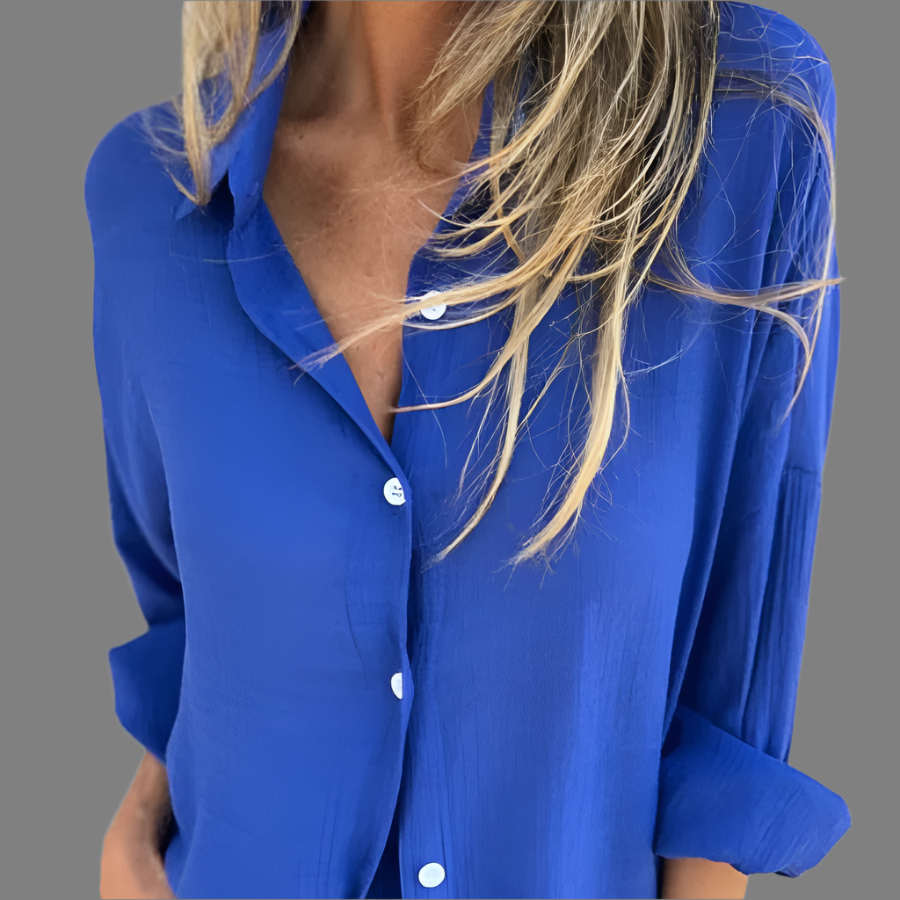 Amélie – Comfortable Long-Sleeve Blouse Set for Women
