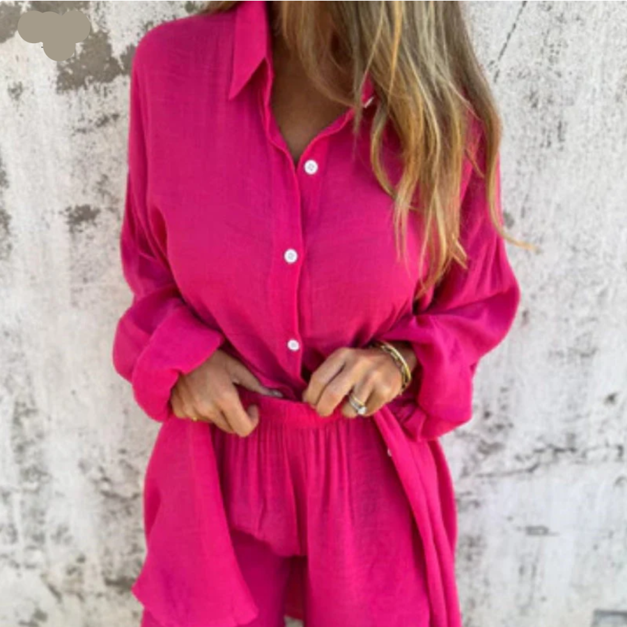 Hailey – Comfortable Blouse Set for Women