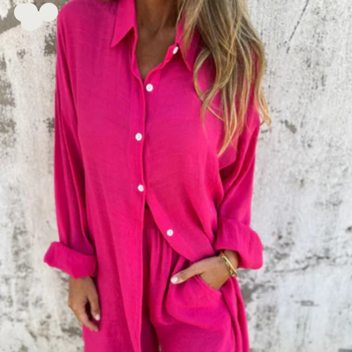Hailey – Comfortable Blouse Set for Women