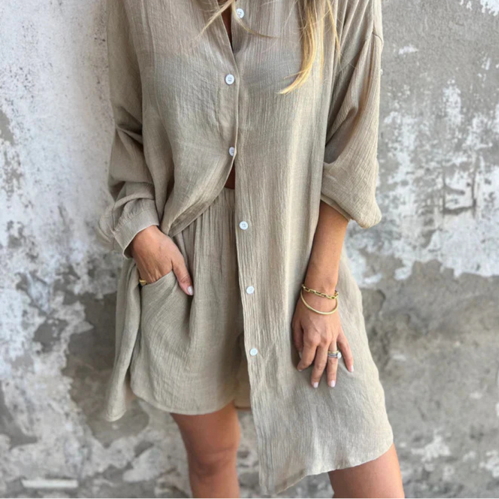 Hailey – Comfortable Blouse Set for Women