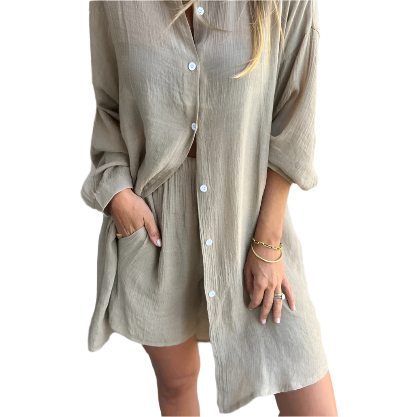 Hailey – Comfortable Blouse Set for Women