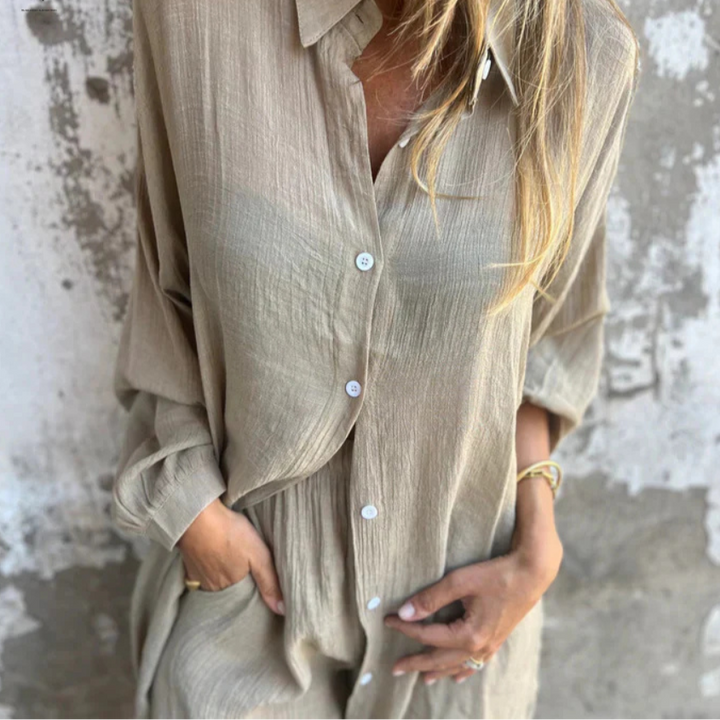 Hailey – Comfortable Blouse Set for Women