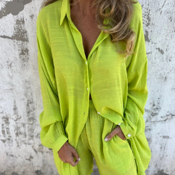 Hailey – Comfortable Blouse Set for Women