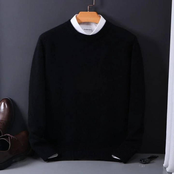 Enrique – Luxurious Men’s Cashmere Crew Neck Sweater