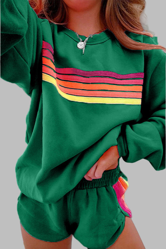 Flora – Women’s Striped Pajama Set