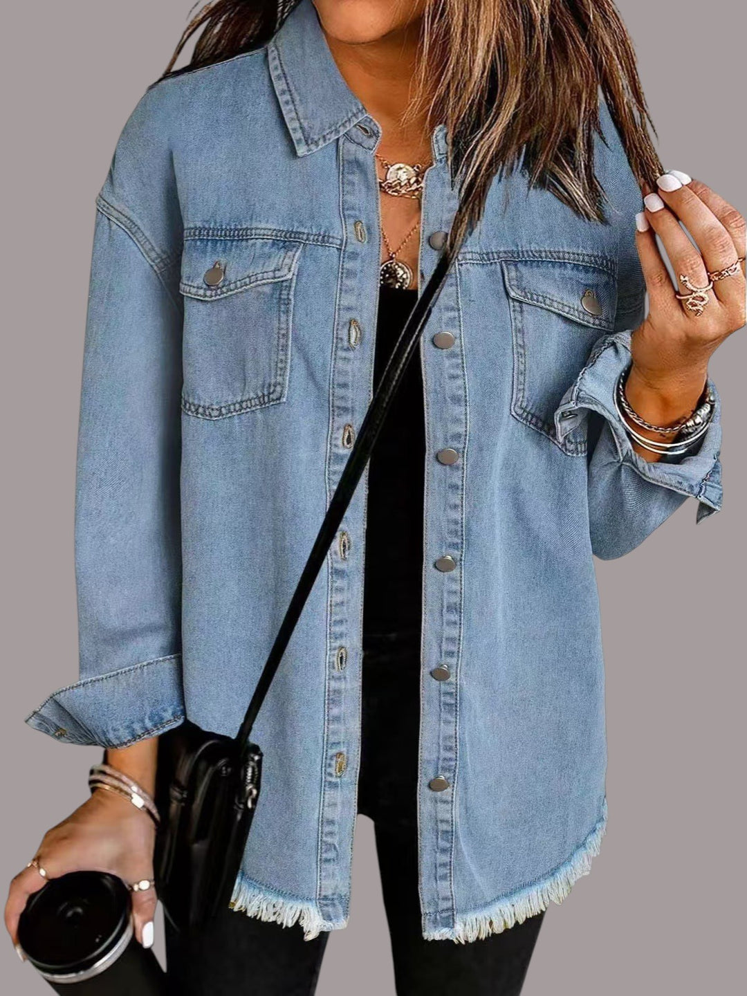 Marie – Relaxed Fit Women’s Denim Jacket