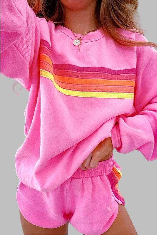 Flora – Women’s Striped Pajama Set