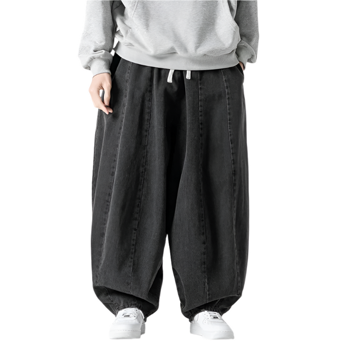 Luca – Retro-Fit Men’s Wide-Leg Denim Pants