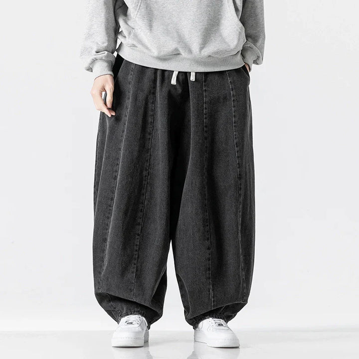 Luca – Retro-Fit Men’s Wide-Leg Denim Pants