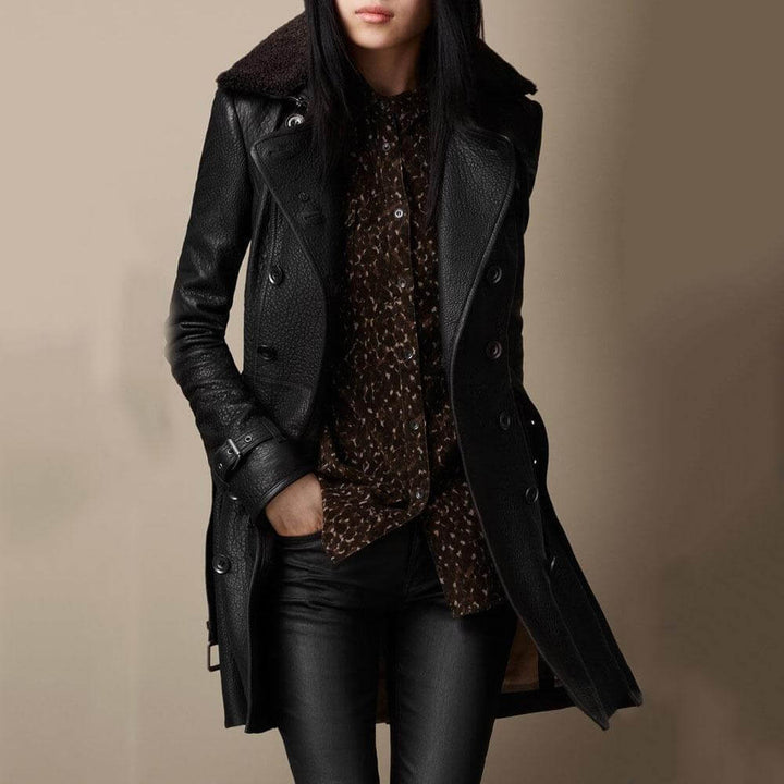 Jodie – Premium Women’s Leather Coat