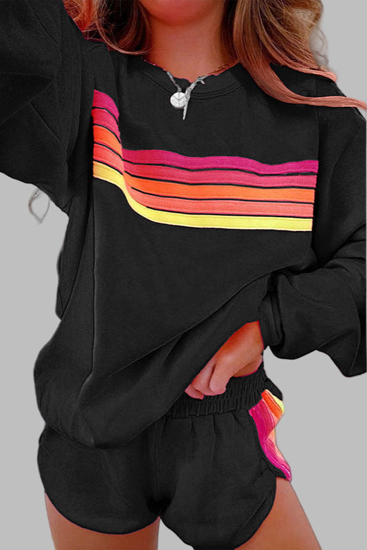 Flora – Women’s Striped Pajama Set