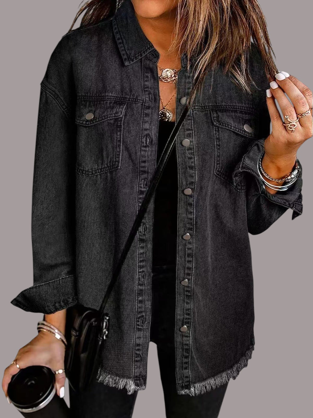 Marie – Relaxed Fit Women’s Denim Jacket