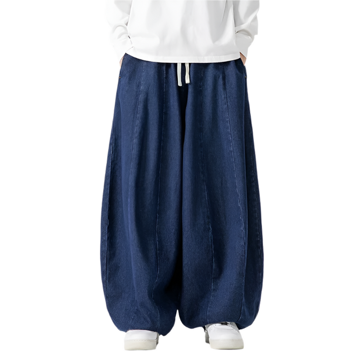 Luca – Retro-Fit Men’s Wide-Leg Denim Pants
