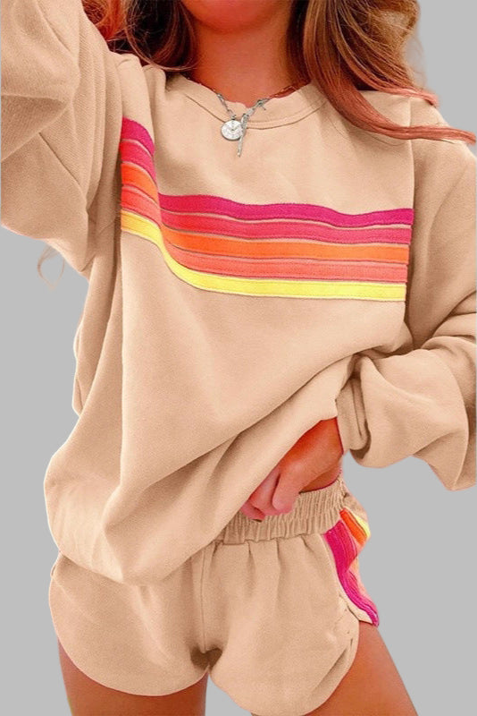 Flora – Women’s Striped Pajama Set