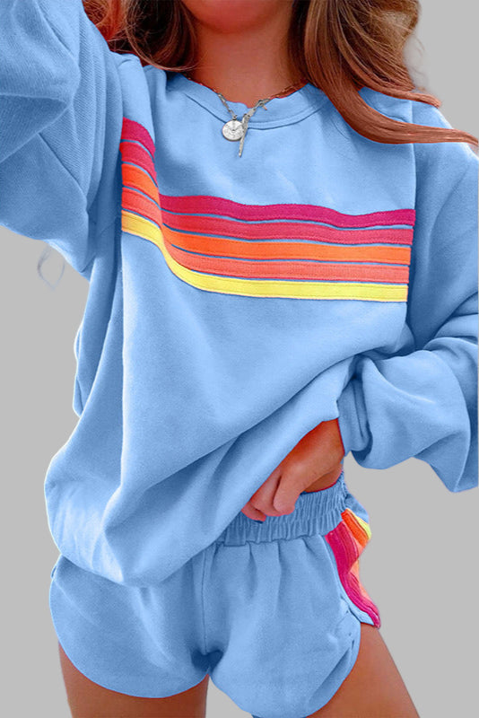 Flora – Women’s Striped Pajama Set