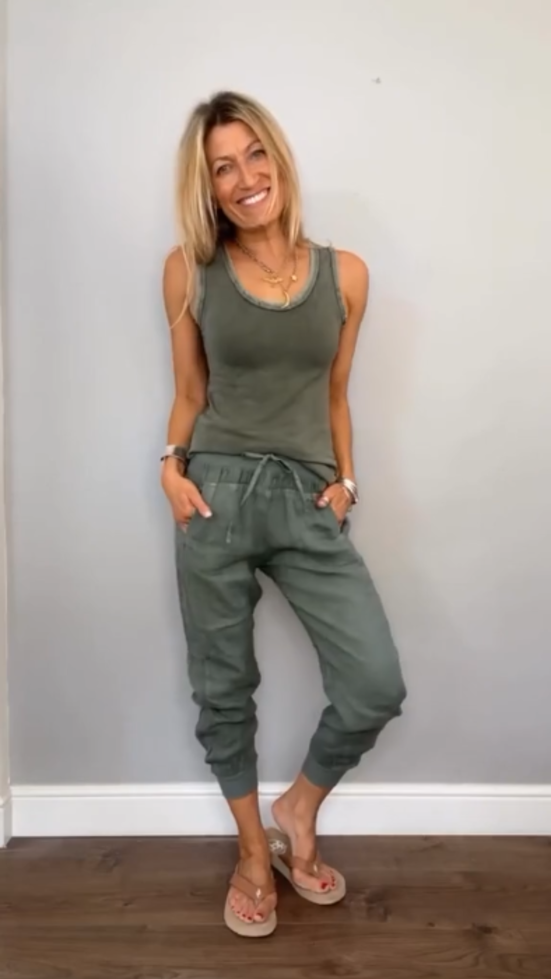 Gracelyn – Linen Women’s Summer Set
