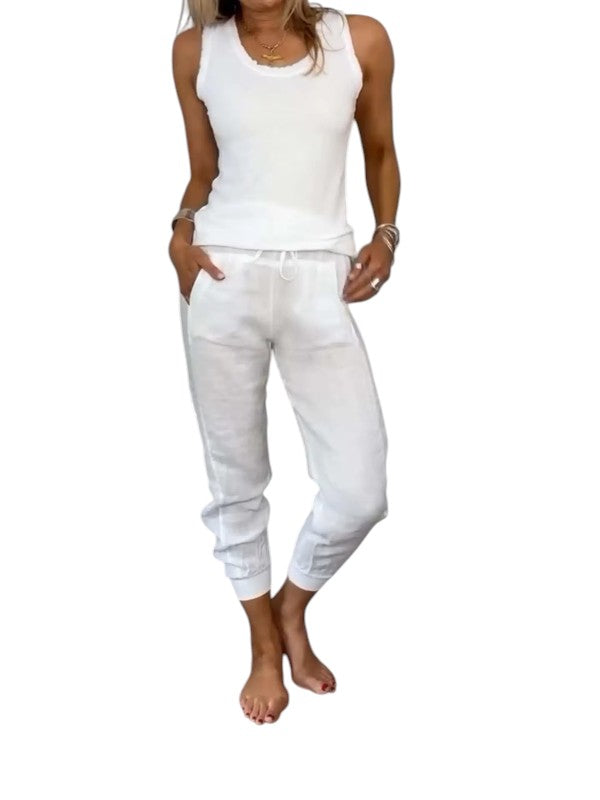 Gracelyn – Linen Women’s Summer Set