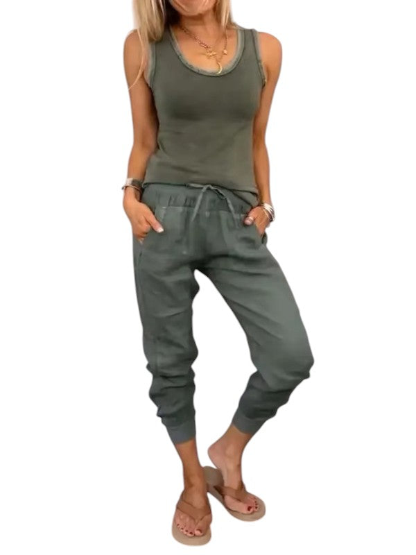 Gracelyn – Linen Women’s Summer Set